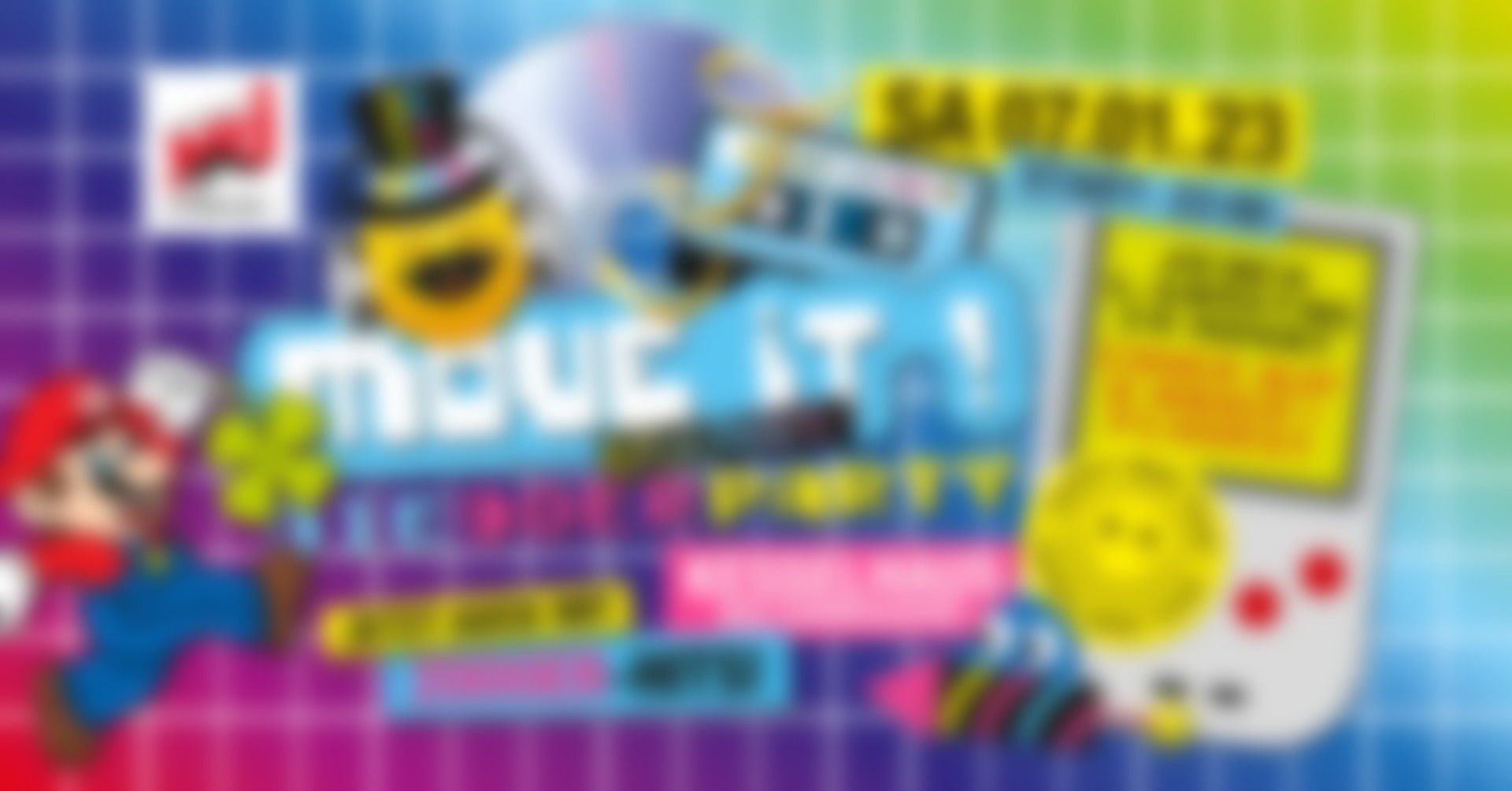 Move iT! – die 90er Party – 07.01.2023 – Kesselhaus & Maschinenhaus (Kulturbrauerei) Berlin - 07.01.2023